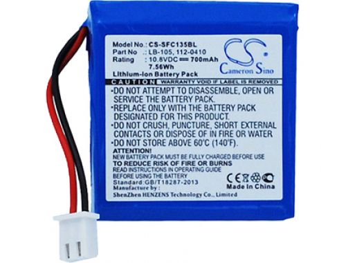 Bateria de litio safescan lb-105 recargavel para safescan 155-s , SAFESCAN , 154978 , 8717496332899